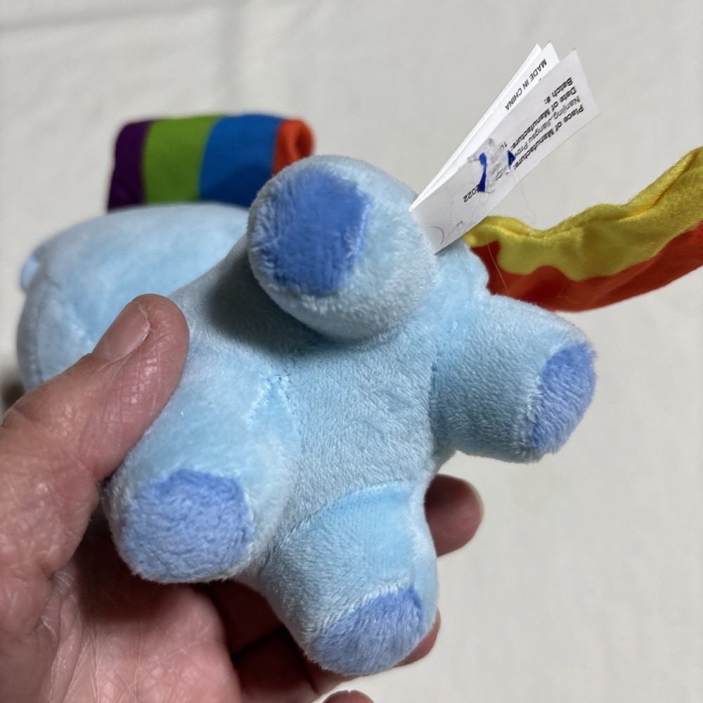 My Little Pony Rainbow Dash Plush 7" Toy Factory 2022 Cutie Mark Crew Hasbro - Picture 13 of 15